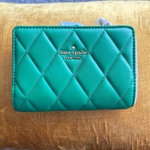 SOLD Kate Spade Quilted Leather Wallet NEW NWT